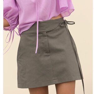 Ciao Lucia Small Olive Green Nari Skirt - Excellent